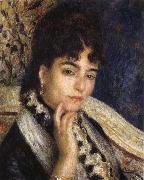 Pierre Renoir Madame Alphonse Daudet Sweden oil painting artist